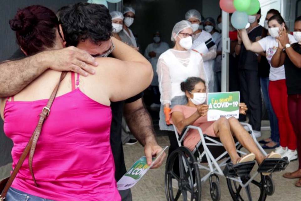 Mais três pacientes internados na UTI do Hospital de Campanha de Rondônia recebem alta