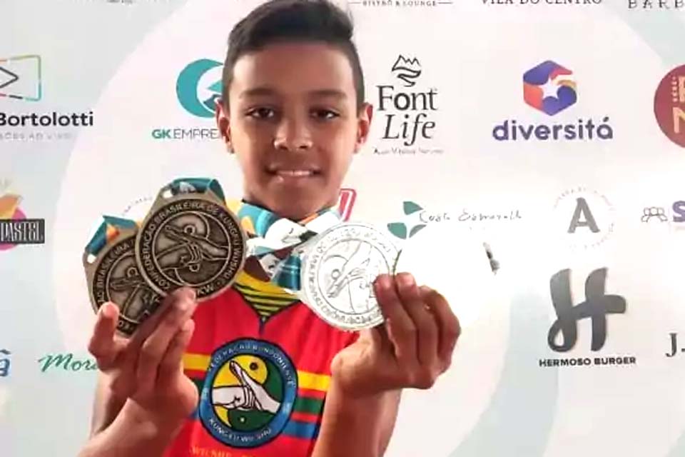 Matheus Arcanjo: O Jovem Campeão que Representará Rondônia no Campeonato Sul-Americano de Kung Fu