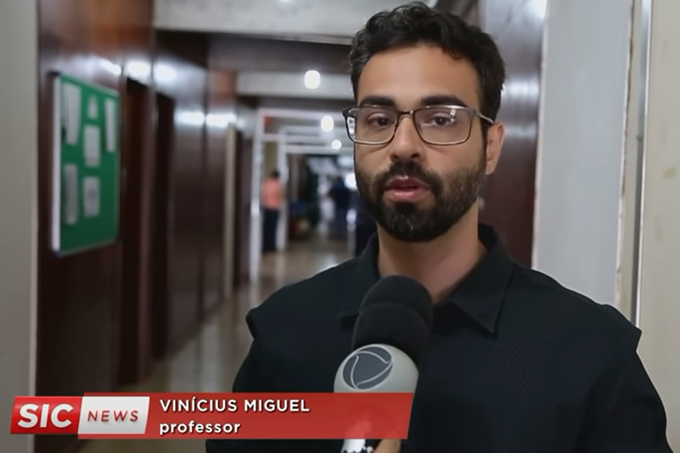 Vídeo – SIC TV entrevista Vinícius Miguel, o candidato ao Governo de Rondônia campeão de votos em Porto Velho