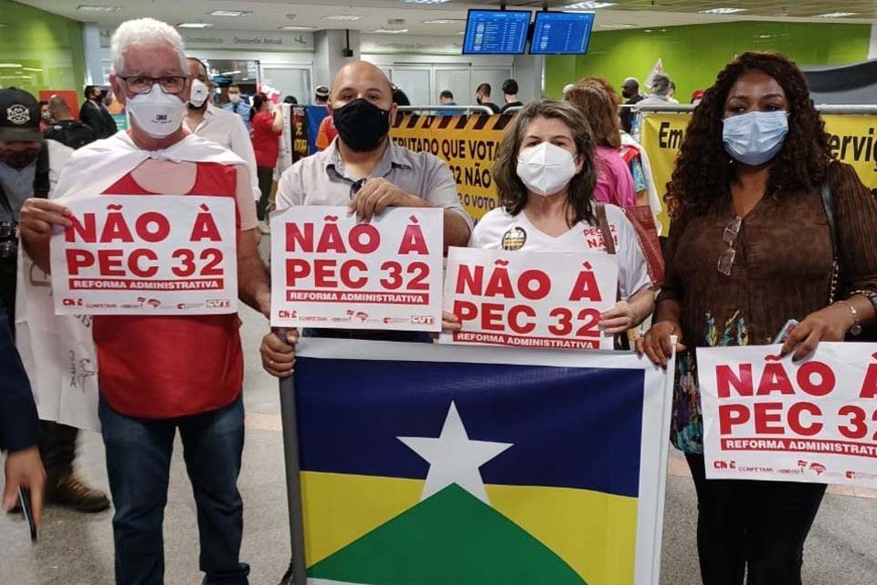 SINTERO soma-se à luta em Brasília contra a Reforma Administrativa e o desmonte do serviço público