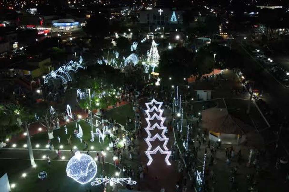 Natal de Luz 2023 começará dia 18 de novembro em Rolim de Moura