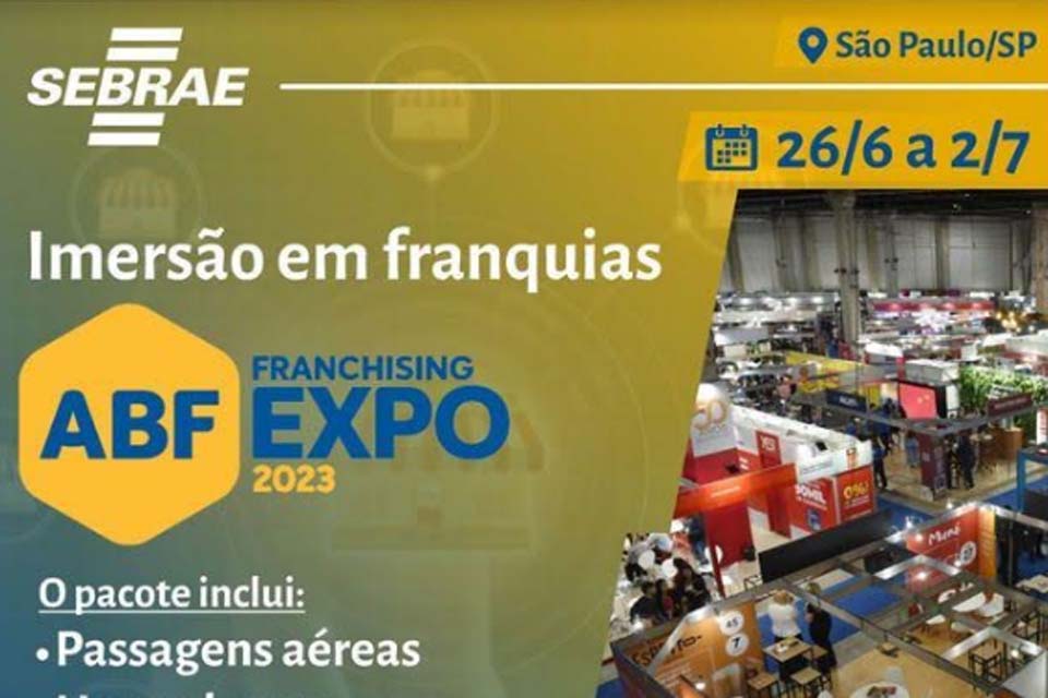 Sebrae Rondônia organiza viagem técnica para a maior feira de franquias do mundo 