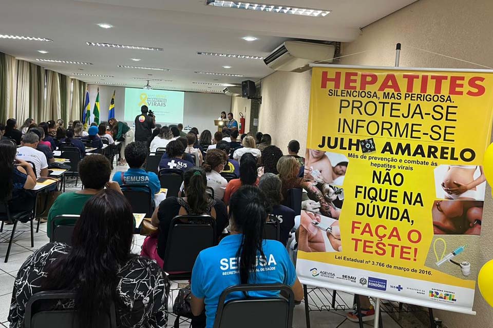 Workshop de Hepatites Virais reúne profissionais da saúde municipal e estadual