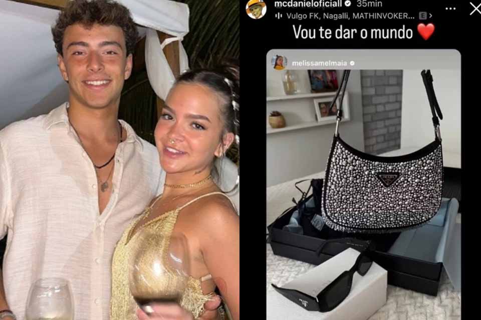 Namorado de Mel Maia vende bolsa de luxo dada por ex, MC Daniel