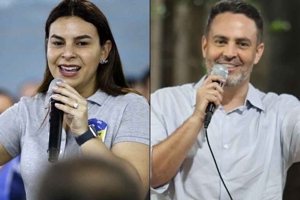 Mariana Carvalho e Léo Moraes vão ao segundo turno das eleições em Porto Velho