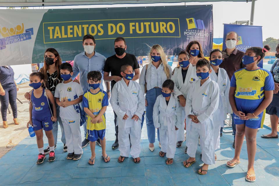 Jogos Infantis de Porto Velho são abertos no Parque Vinícius Danin