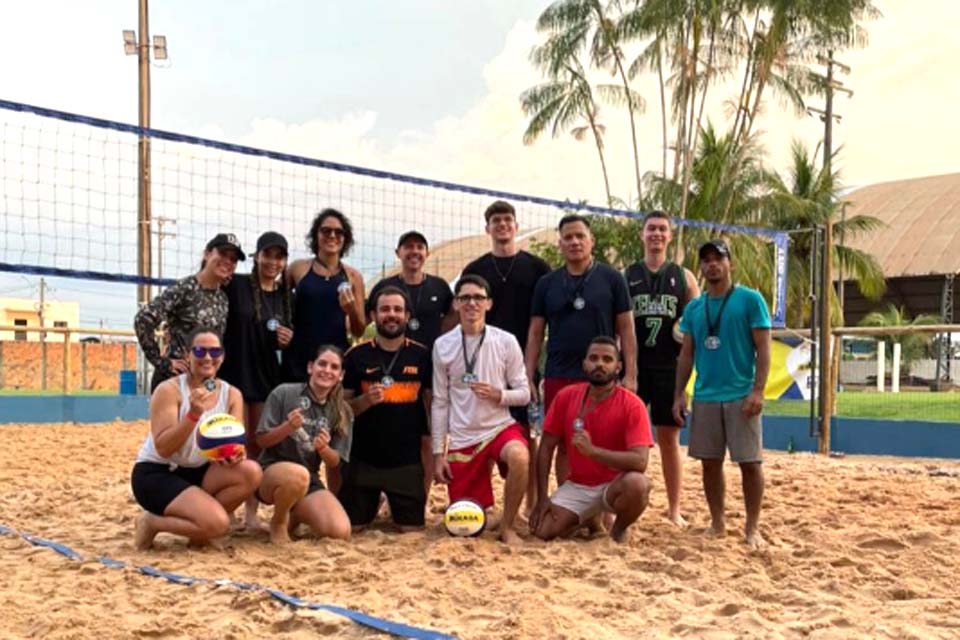 2º torneio de vôlei de praia do PJRO, reúne servidores em Ji-Paraná com sucesso