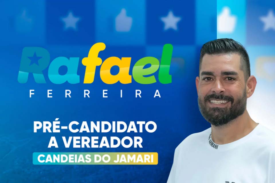 De estagiário a assessor especial, conheça a jornada de Rafael Ferreira pré-candidato a vereador por Candeias do Jamari