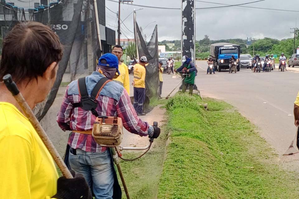 Prefeitura Intensifica ações de recuperação e revitalização em Ji-Paraná