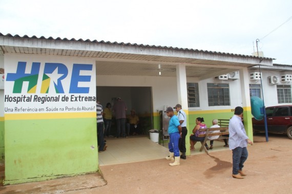 Lançada a Ordem de Serviço para manutenção dos Hospitais Regionais do município de Buritis e distrito de Extrema