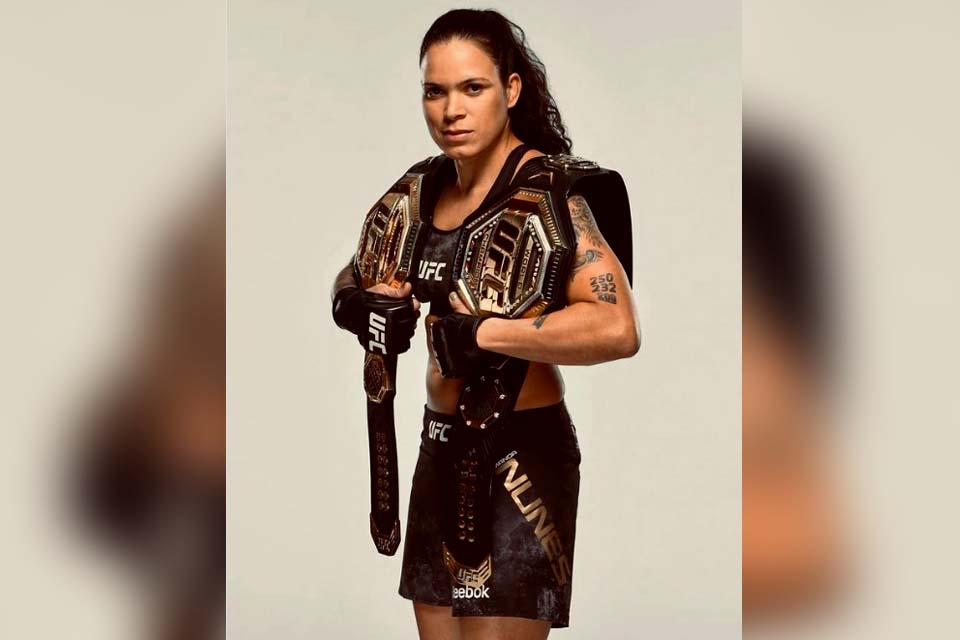 Amanda Nunes diz ser a melhor do mundo no MMA: 'Está na cara de todos'