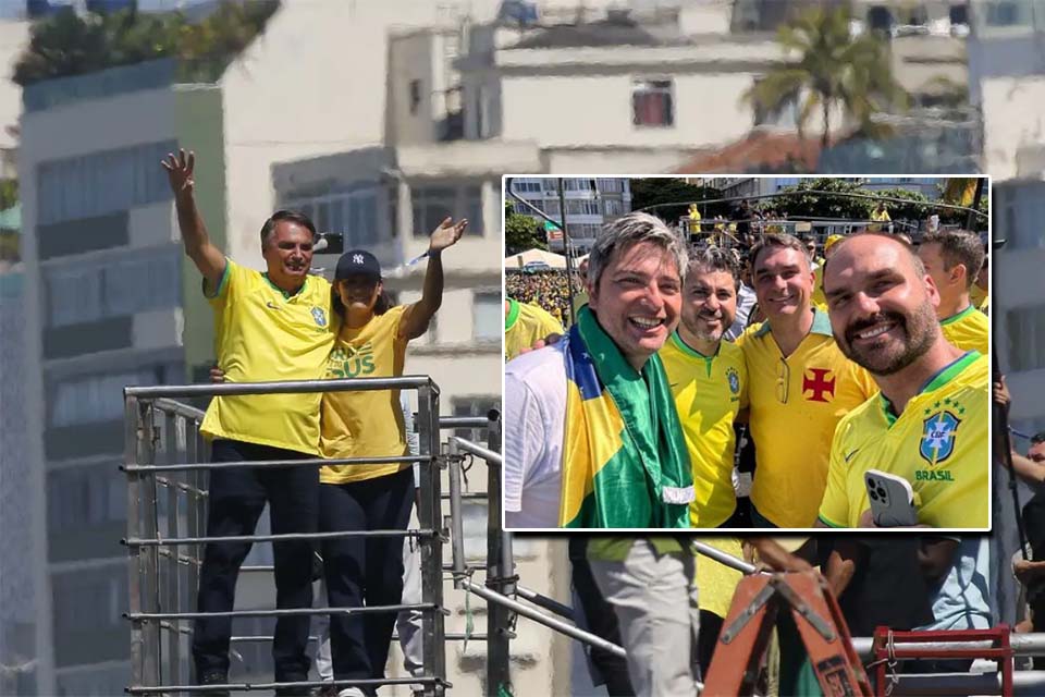 Jair Bolsonaro mandou ‘‘cortar’’ discurso de Marcos Rogério e outros durante manifestação no Rio