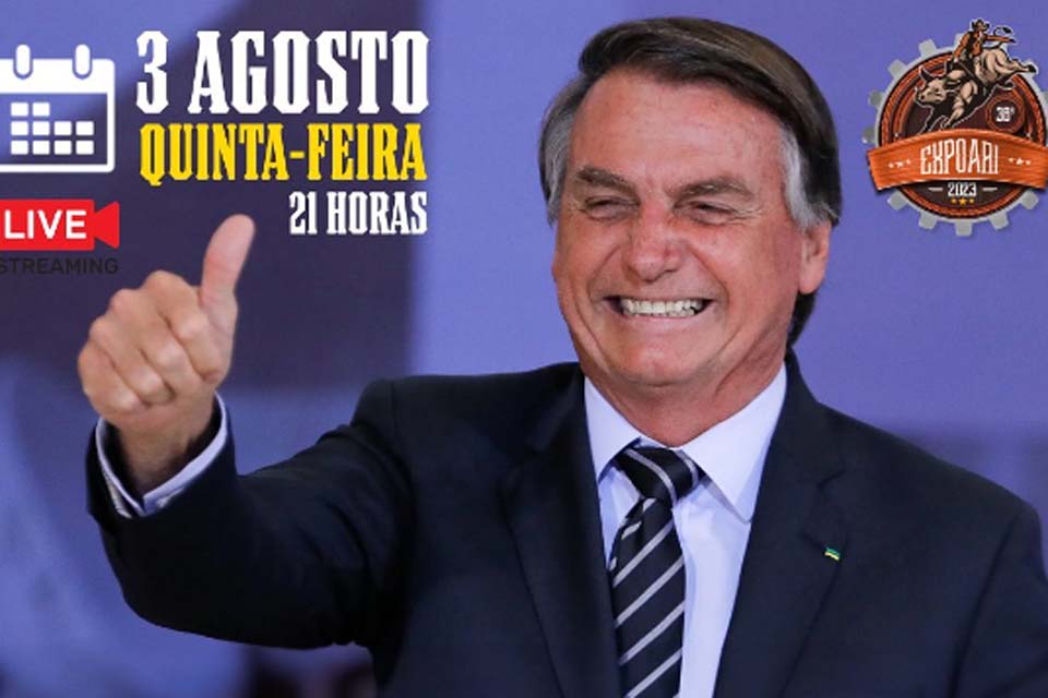Rondônia: Postagem recebe “enxurrada” de críticas após anunciar live com Bolsonaro na 38ª Expoari