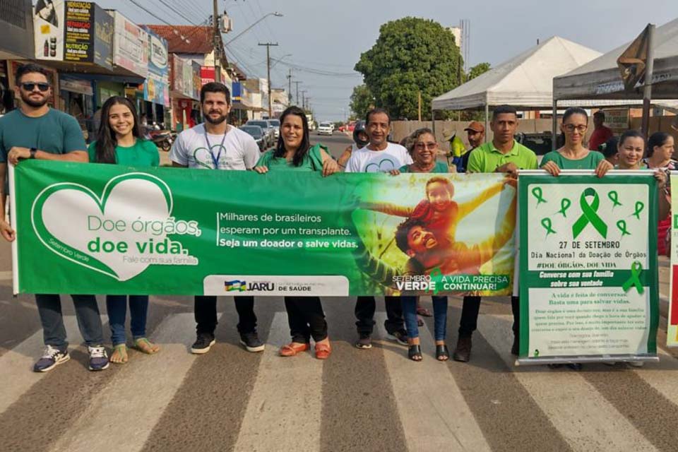 Semusa realiza Pit Stop em alusão a campanha nacional de doação de órgãos