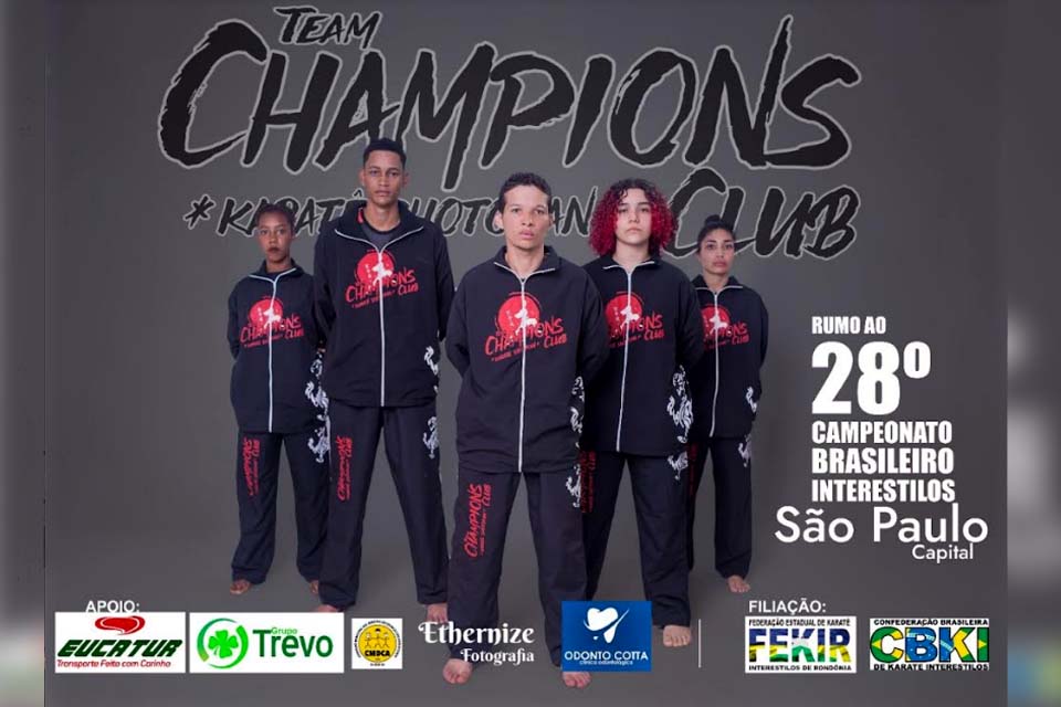 Atletas vilhenenses competem no 28° Campeonato Brasileiro de Karatê Interestilos em São Paulo