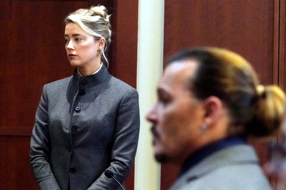 Amber Heard e Johnny Depp fecham acordo após batalha jurídica