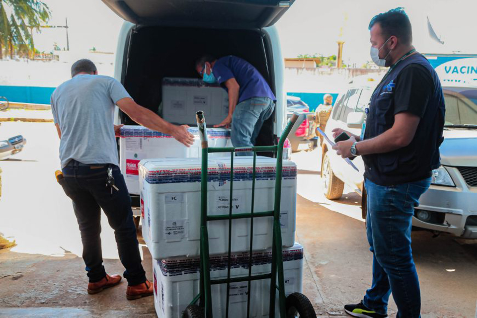 Rondônia recebe mais 51.400 doses de vacinas contra a Covid-19