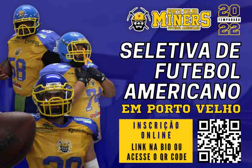  Porto Velho Miners primeiro time de Futebol Americano a disputar uma serie A de Brasileirão