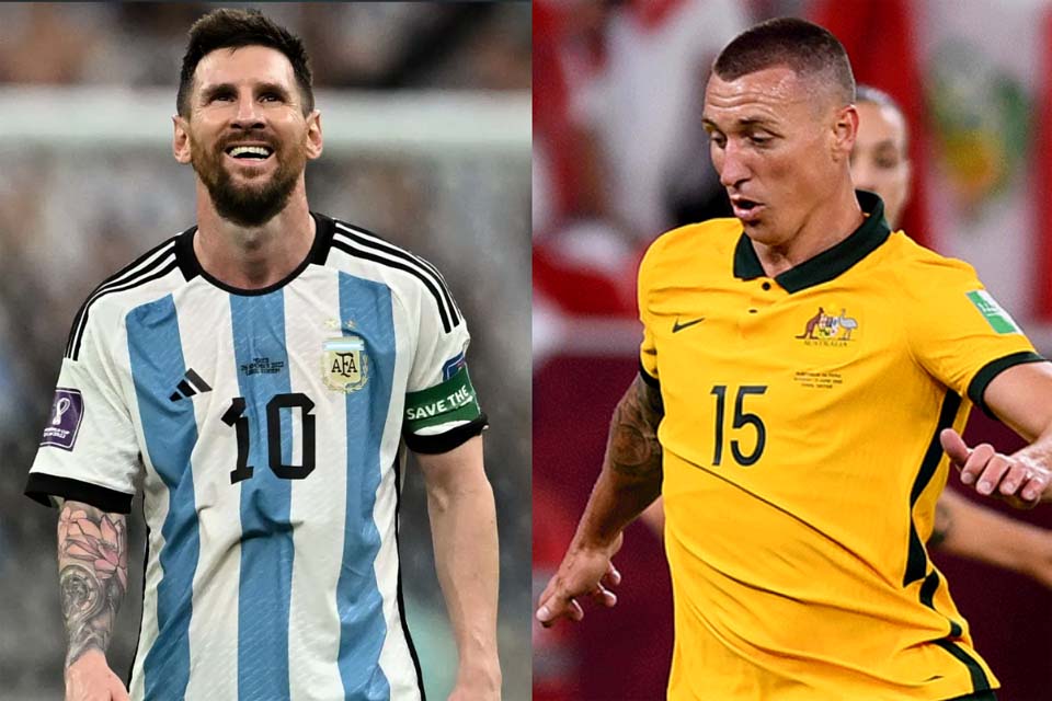 Argentina enfrenta Austrália em busca de vaga nas quartas da Copa