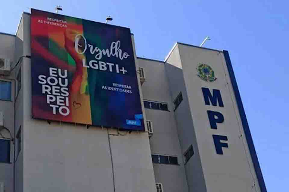 Campanha Eu Sou Respeito está na fachada do MPF em Porto Velho