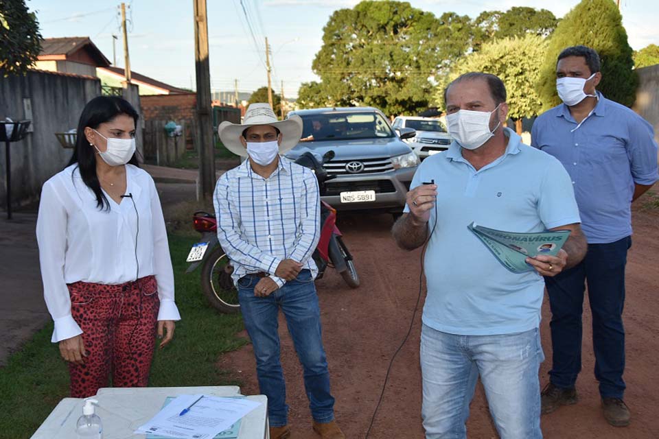 Com emenda do deputado estadual Cirone ruas do Bairro Vista Alegre e Habitar Brasil serão contempladas com asfalto