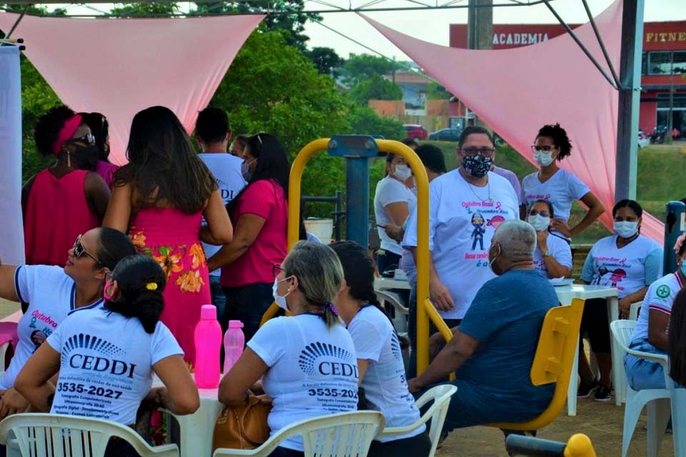 Secretaria Municipal de Saúde realiza abertura das atividades alusivas ao Outubro Rosa