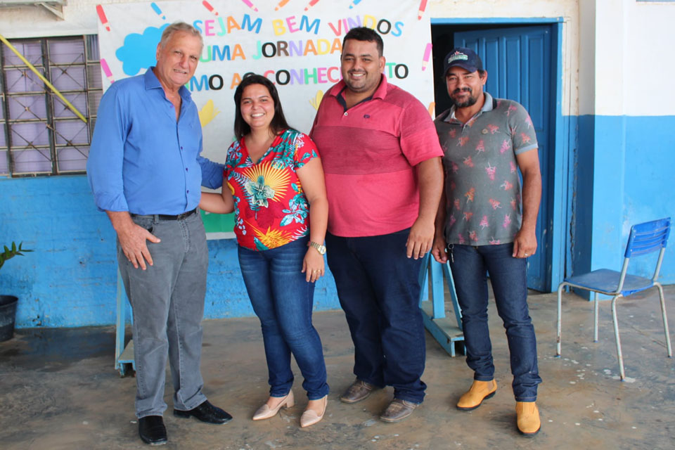 Escola Polo de Machadinho do Oeste recebe recursos do deputado Adelino Follador