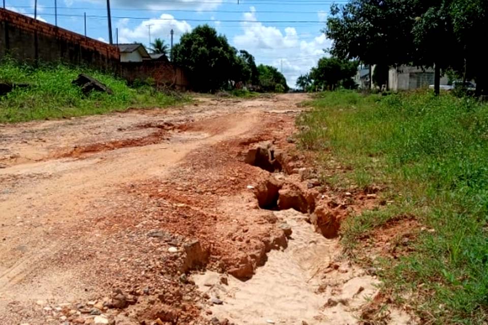 Com início do período de seca em maio, obras do Poeira Zero são aguardadas pela população