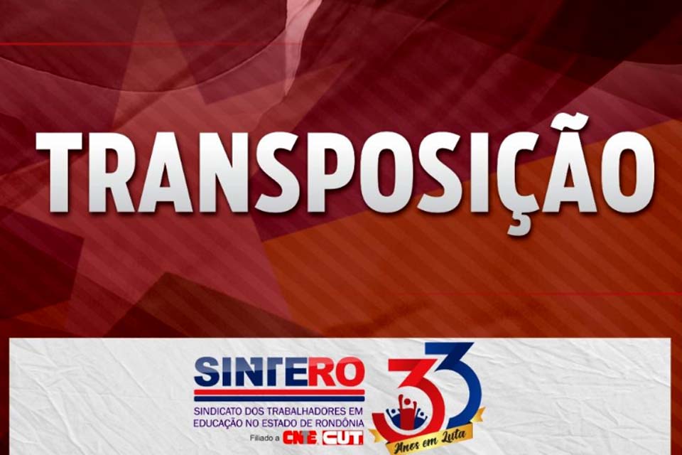 Transposição: Diário Oficial da União publica enquadramento de servidores do Estado de Rondônia