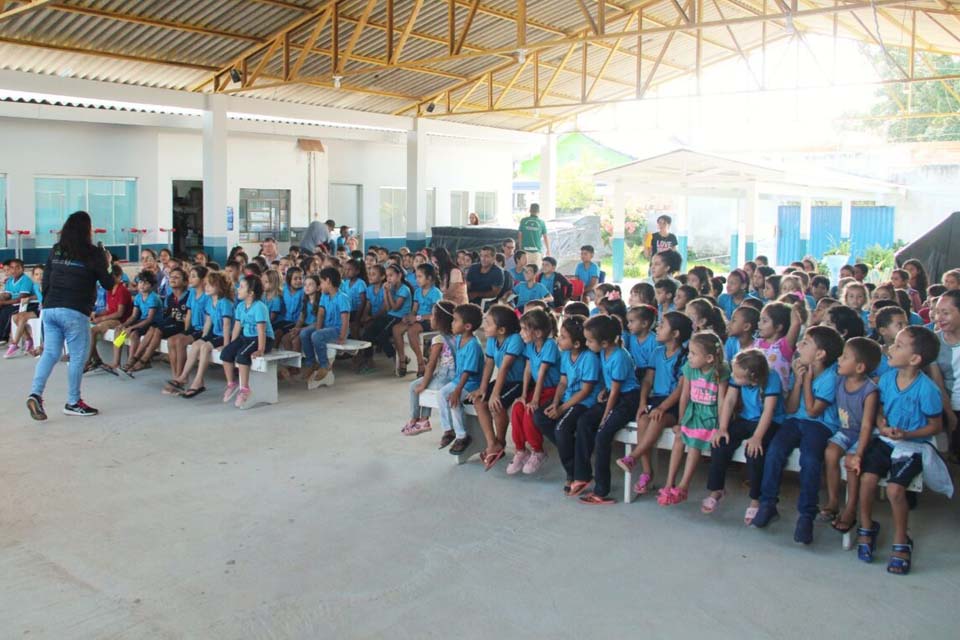 Município recebe ações de educação ambiental e prevenção às queimadas