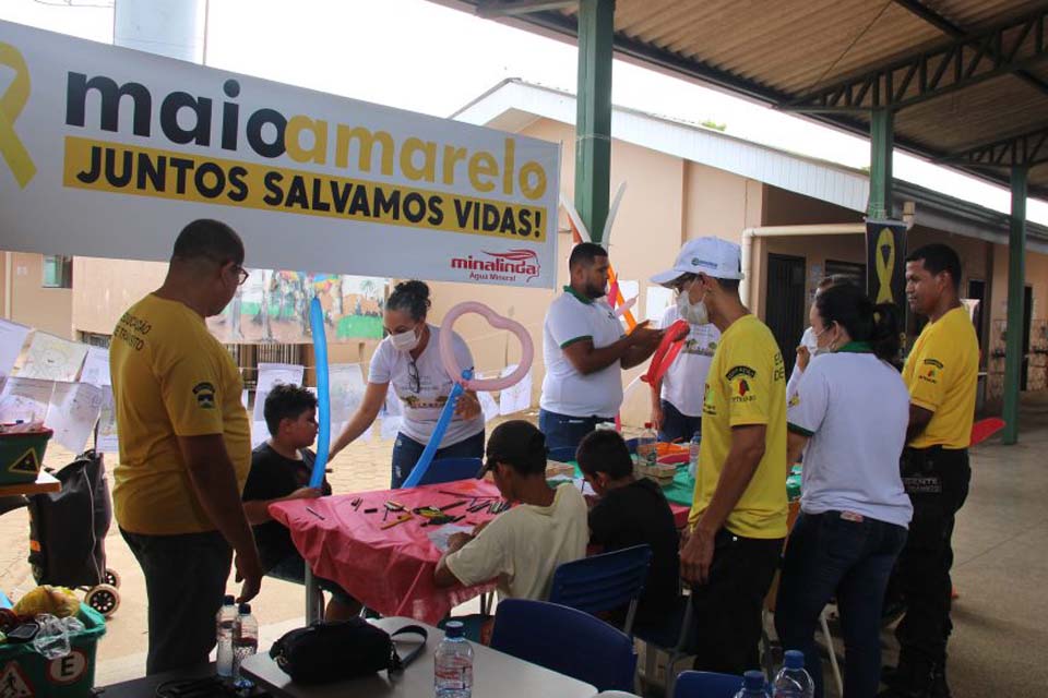 Detran leva ações e educação de trânsito para a comunidade na 14ª edição do “Rondônia Cidadã”, em Porto Velho