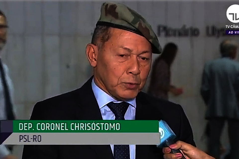 Além de todos os deputados eleitos na história de Rondônia, Coronel Chrisóstomo atenta contra a reputação dos 52 prefeitos do estado