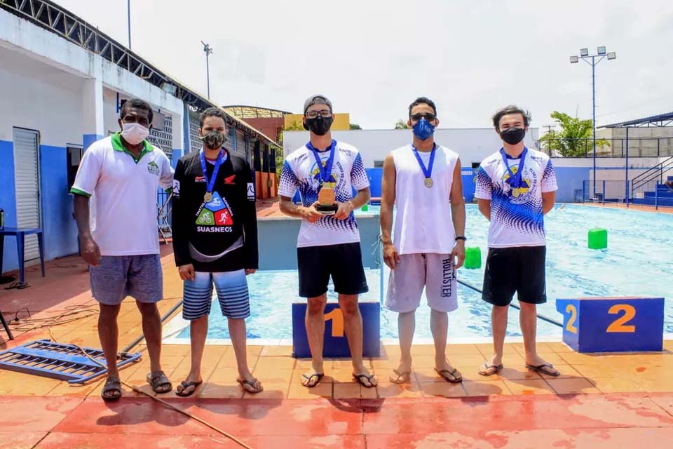 Conheça os vencedores da 1ª Maratona Indoor de natação em Porto Velho