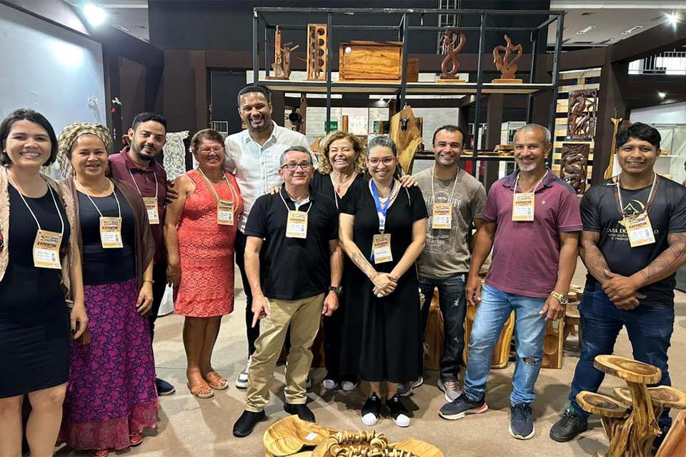 Com apoio do Sebrae RO, artesãos rondonienses participam de Feira Nacional em Minas Gerais 