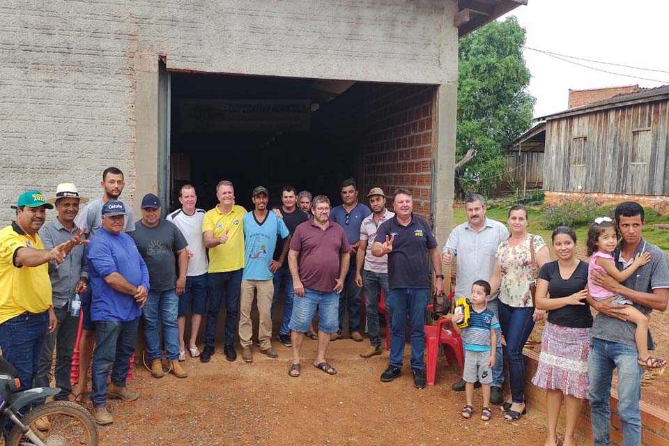 Luizinho Goebel faz caminhada em Alta Floresta, Alto Alegre e reunião em Novo Horizonte