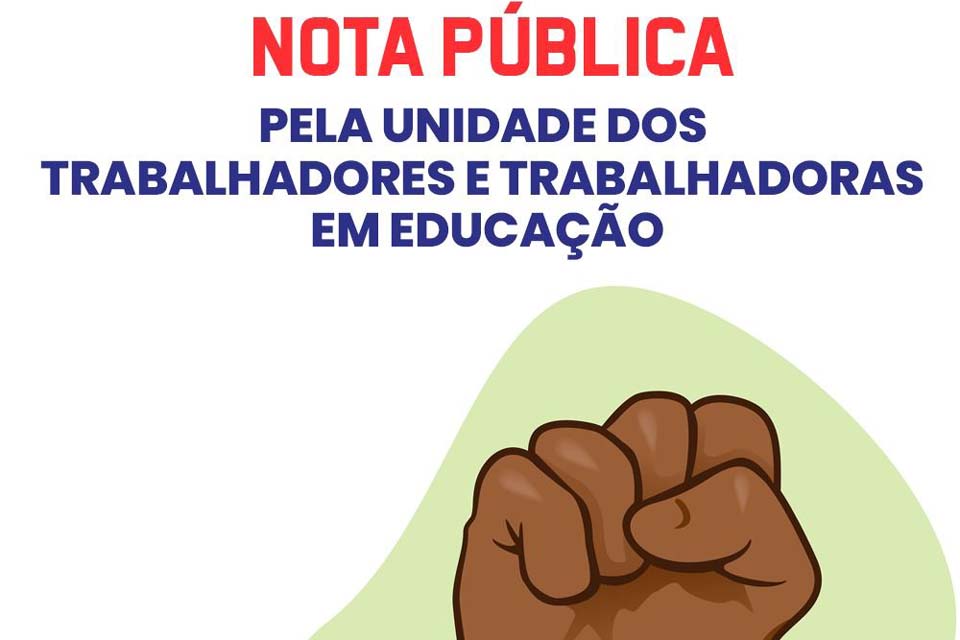 Nota Pública Sindicato dos Trabalhadores em Educação do Estado sobre declaração feita aos técnicos educacionais