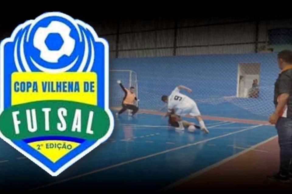 Copa Vilhena de Futsal define semifinalistas; jogos das quartas de final aconteceram no sábado