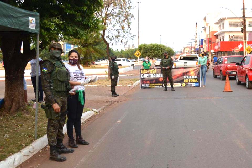 Sedam realiza campanha de conscientização e combate a crimes ambientais