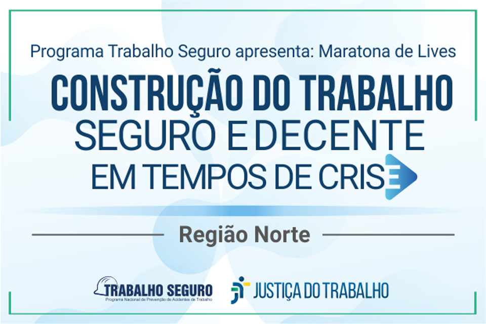 TRTs da região norte promovem live para debater os riscos psicossociais do trabalho pós-pandemia nesta quinta (16)