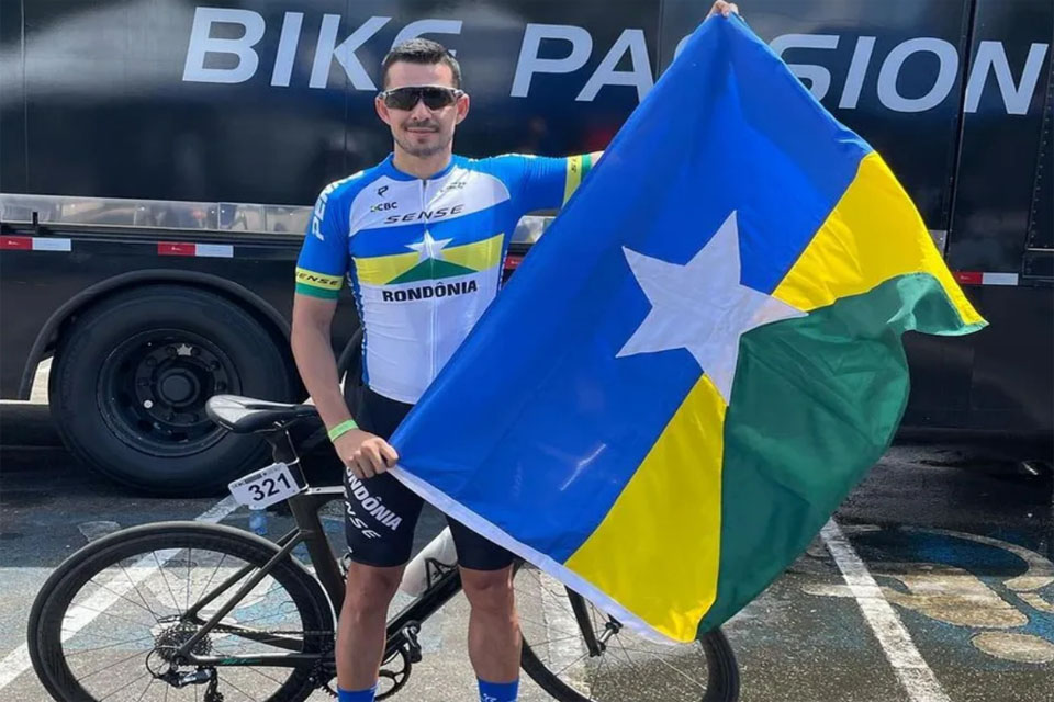 Maicon Romano recebe certificado de atleta revelação no ciclismo de Rondônia