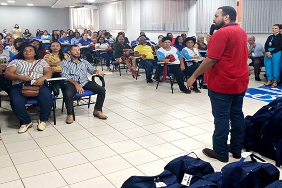 Cimero realizada a entrega de 180 kits para agentes comunitários de Saúde