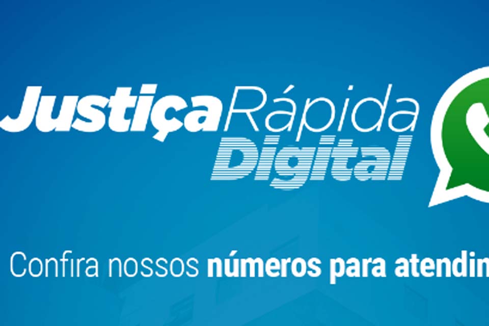 Audiências da Justiça Rápida Digital ocorrem de 6 a 10 de fevereiro na capital