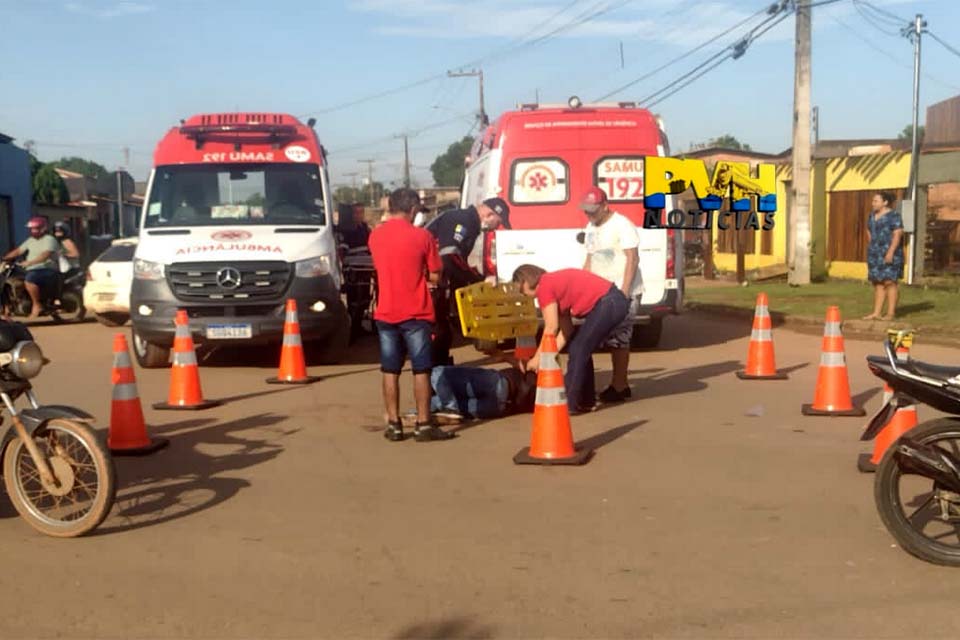 Samu socorre vítimas de três acidentes simultâneos na Rio de Janeiro