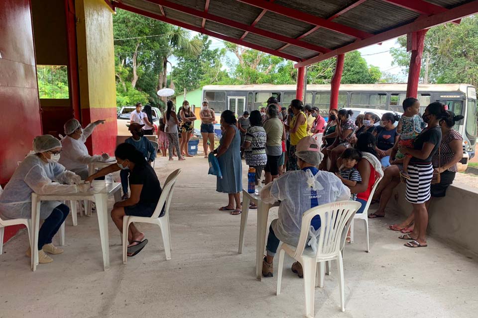 Assistência social é levada a famílias em vulnerabilidade em distritos de Porto Velho