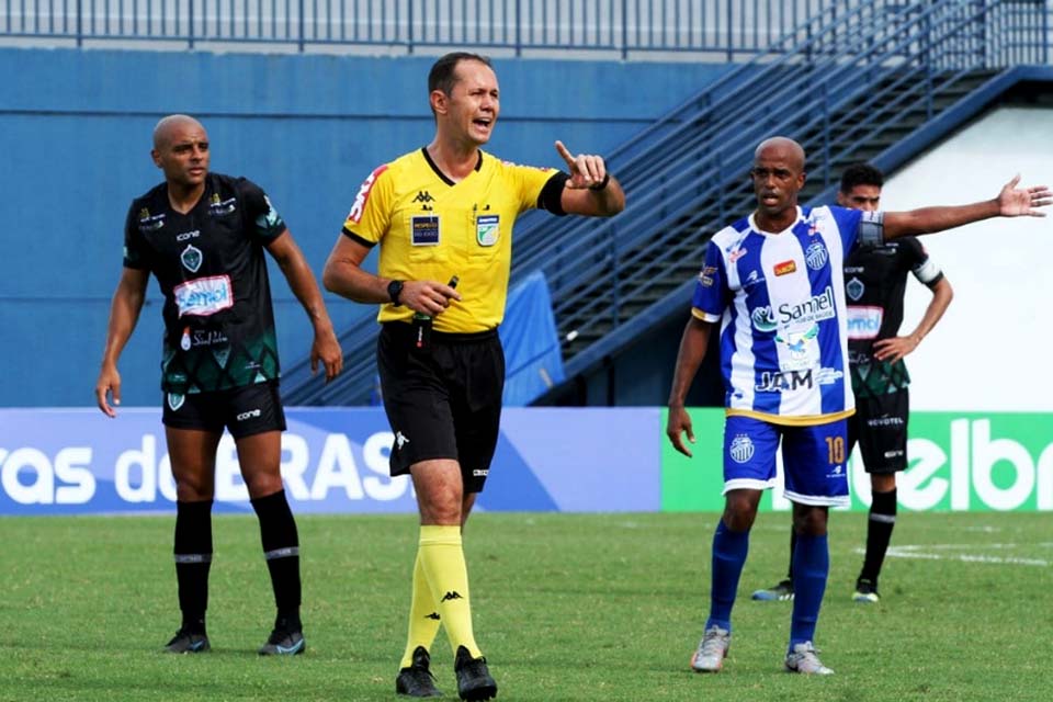 Jonathan Antero Silva apitará primeiro jogo da final do Rondoniense-2022