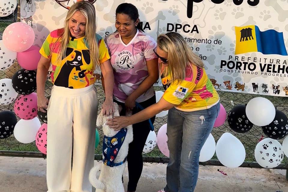 Deputada Ieda Chaves comemora adesão e bons resultados da Feira de Adoção de Pets em Porto Velho