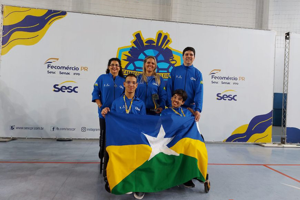 Paratletas de Rondônia conquistam ouro e bronze no 1° Campeonato Brasileiro de Bocha Paralímpico