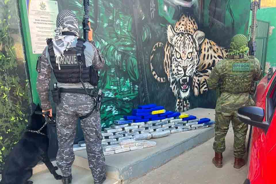 Polícia Militar apreende quase 70 kg de drogas na região de fronteira