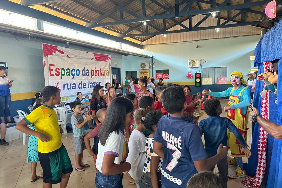 Distrito Rio Pardo recebe Projeto Rua de Lazer e Cidadania