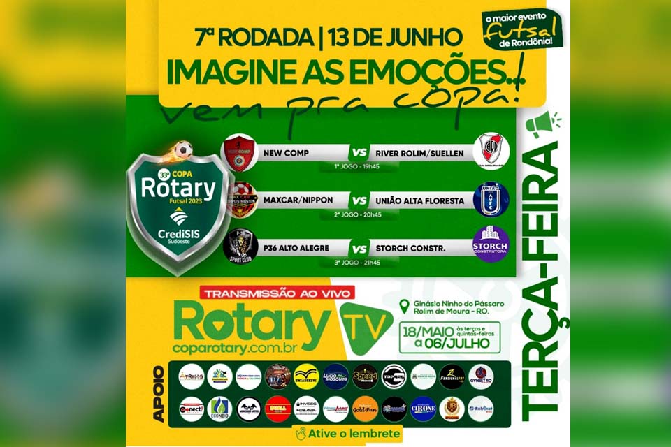 DECISIVA: 33ª Copa Rotary/CrediSIS Sudoeste chega às duas últimas rodadas da 1º fase de jogos